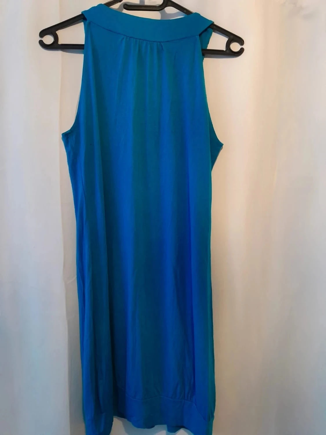 Vestido azul, Talla Única, con pedrería – photo 7